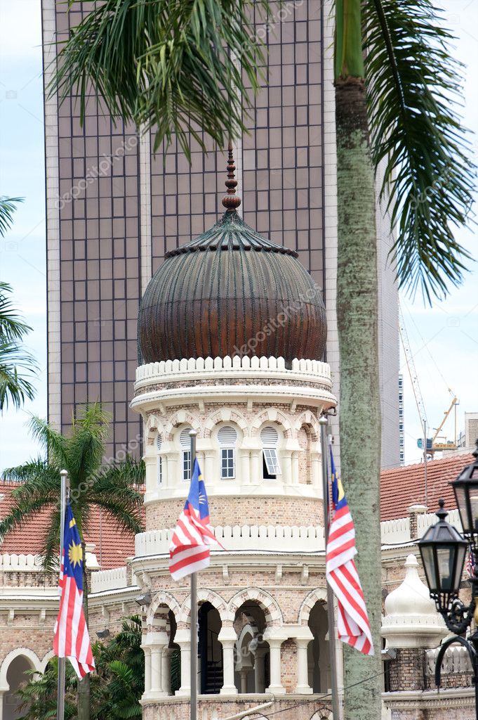 Merdeka square in Kuala Lumpur