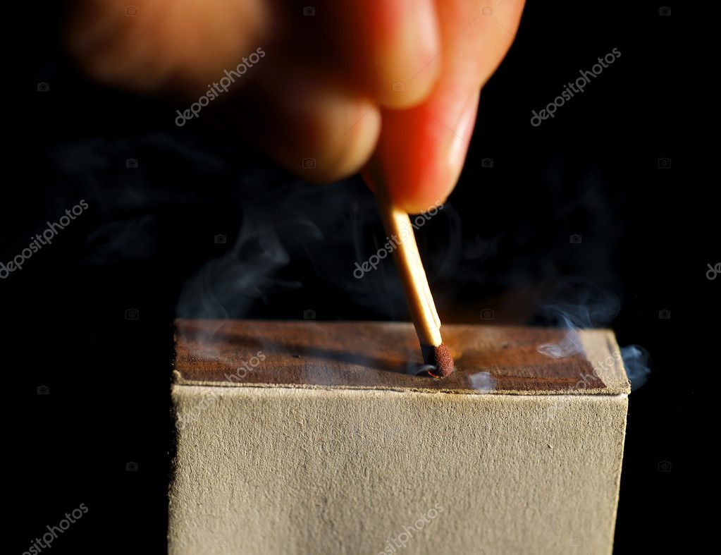 The wooden match Stock Photo by ©Postnikov 2226971