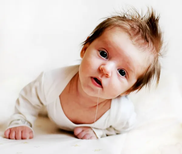 Saliva bebé — Fotografia de Stock