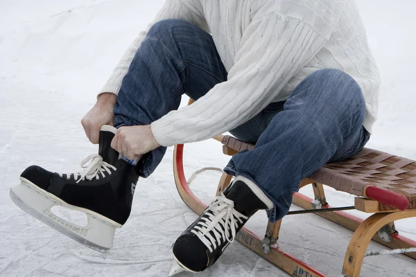 stock image Skaters wearing skates