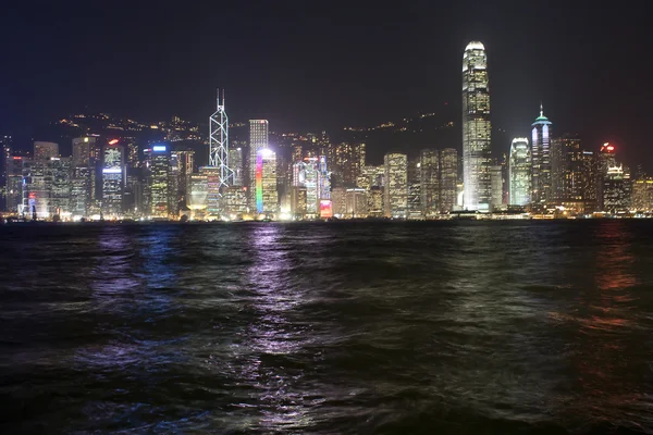 Night view at Hong Kong — Stock Photo, Image