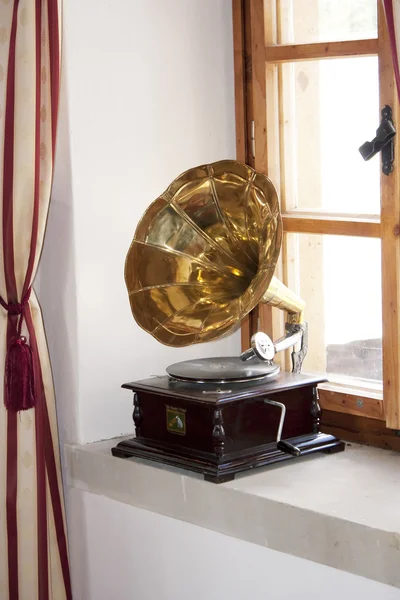 stock image Vintage gramophone