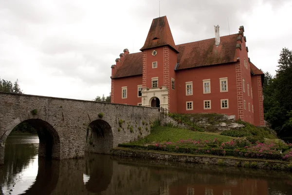 Chateau Cervena Lhota, Чехія — стокове фото