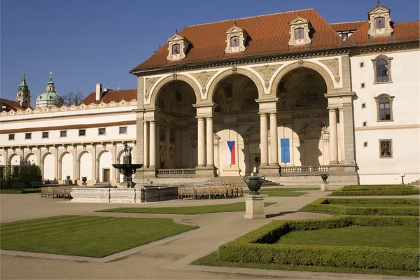 Wallenstein сад - чеський президентства — стокове фото
