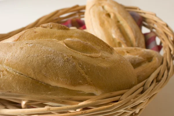 stock image Rolls in bread basket