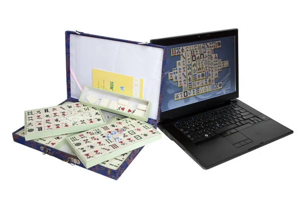Mahjong Schreibtisch Spiel — Stockfoto