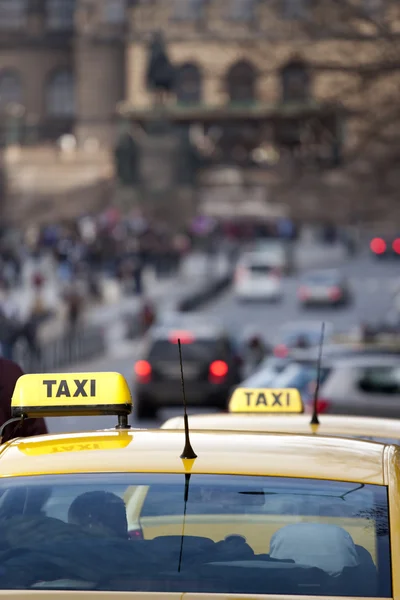 Taxi cabs — Stock Photo, Image