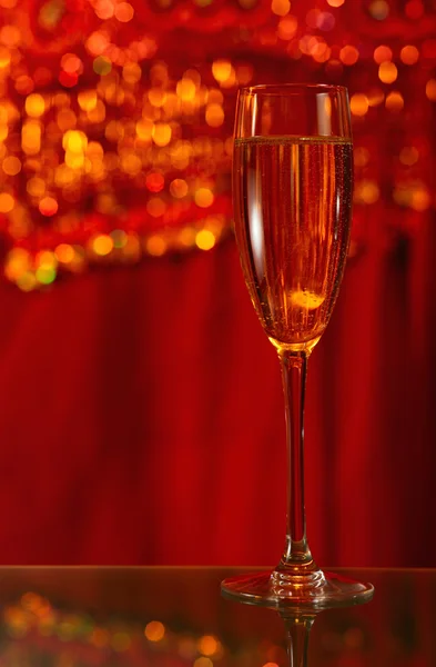 Şampanya ile şenlikli — Stok fotoğraf