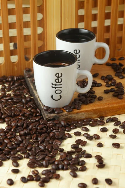 Två kaffekoppar — Stockfoto