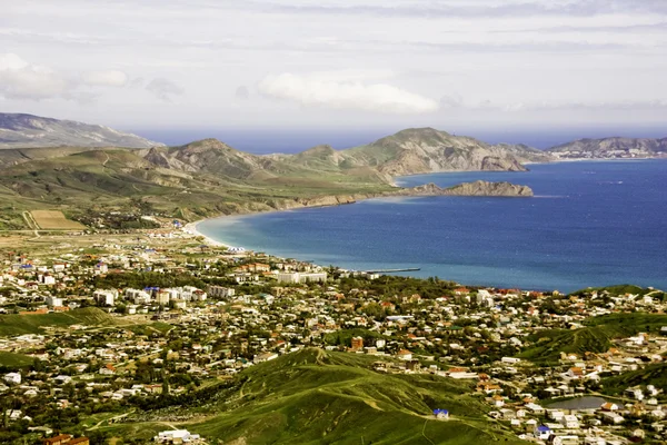 stock image Mountains, sea