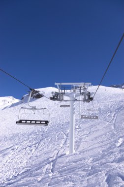 Alpler kış mountain resort