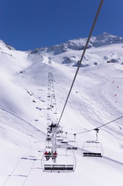 Alpler kış mountain resort