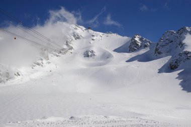 Alpler kış mountain resort