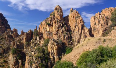 calanche de PIANA kayalar