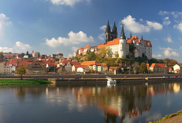 stock image Panorama of Meissen