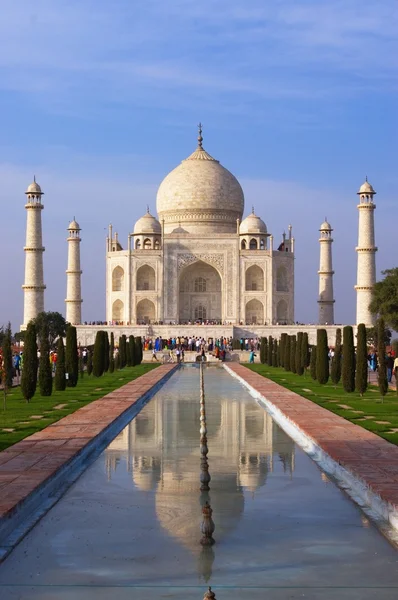 Mausoleo Taj Mahal en Agra —  Fotos de Stock