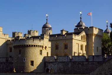 Tower castle in London clipart