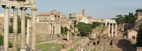 Římské fórum panoramatické — Stock fotografie