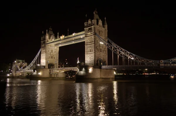 Nachtansicht von London — Stockfoto