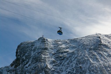 Alpler kış mountain resort