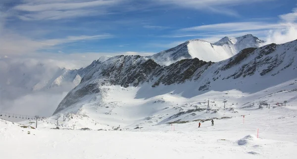 阿尔卑斯山冬山 — 图库照片