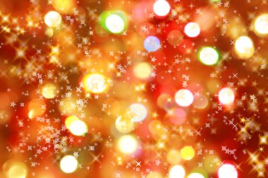 Christmas lights background clipart