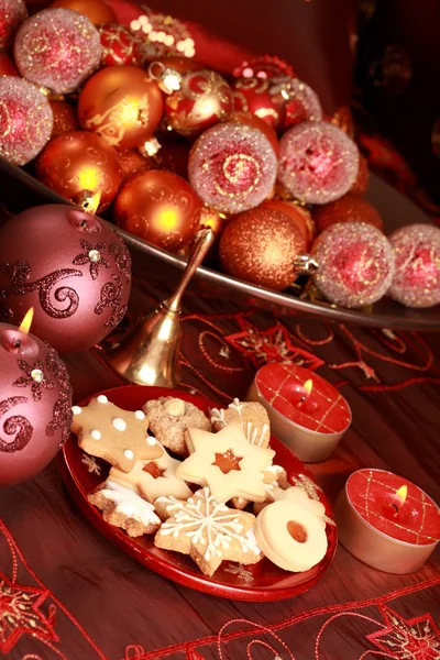 Deliciosos biscoitos de Natal — Fotografia de Stock