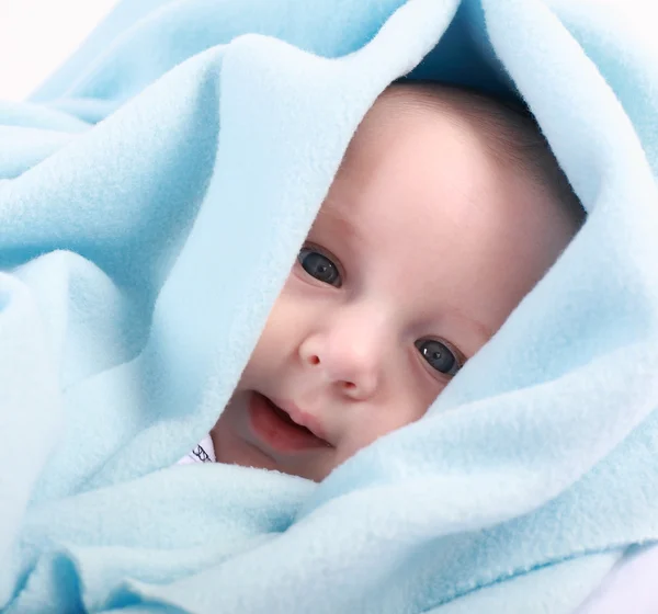 Чарівні новонародженого портрет — стокове фото