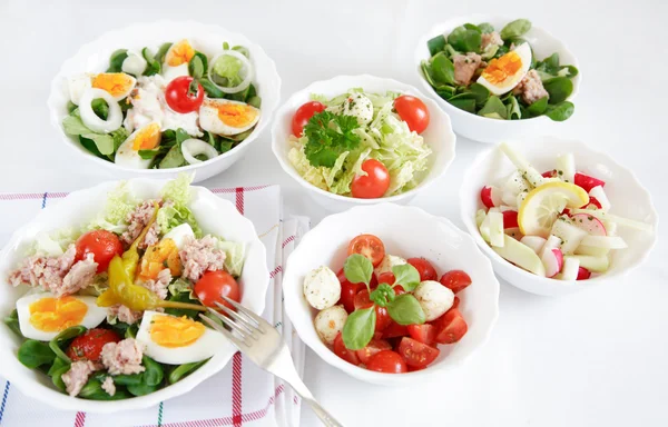 Kleine salades — Stockfoto