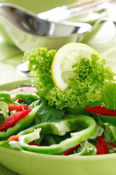 Salad with tunny Stock Image