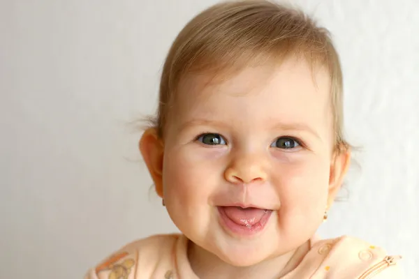 미소짓는 아기 — 스톡 사진