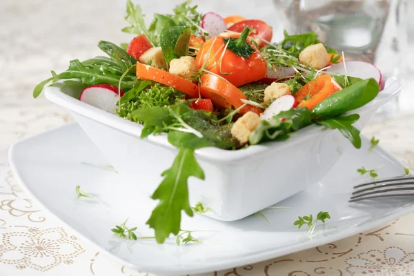 Dietní salát — Stock fotografie