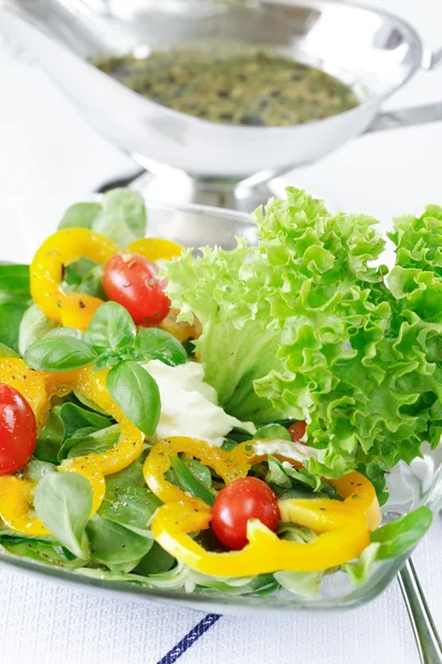 Delicious vegetable salad — Stock Photo, Image