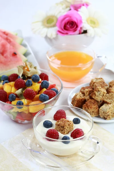 건강 한 아침 식사 — 스톡 사진