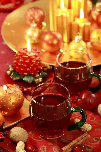 Karácsonyi forró ital — Stock Fotó
