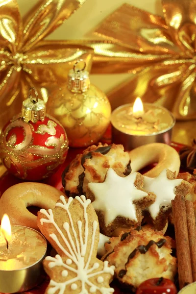 Délicieux biscuits de Noël — Photo