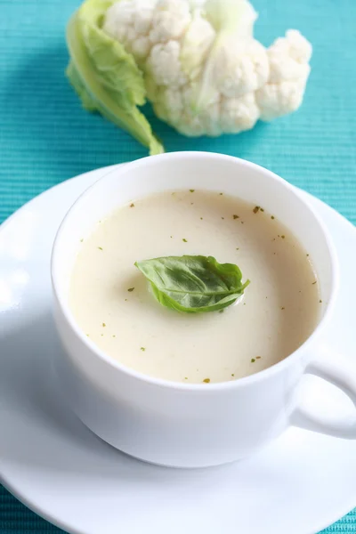 Cauliflower soup — Stock Photo, Image