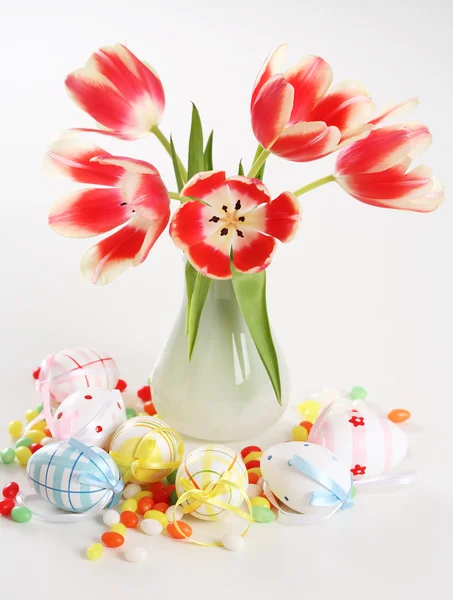 Tulipes en vase — Photo