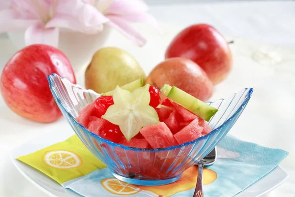 Sobremesa de frutas — Fotografia de Stock