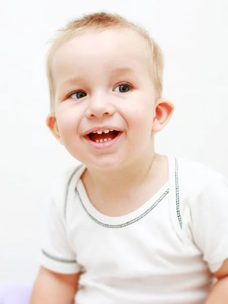 Uśmiechnięte dziecko — Zdjęcie stockowe