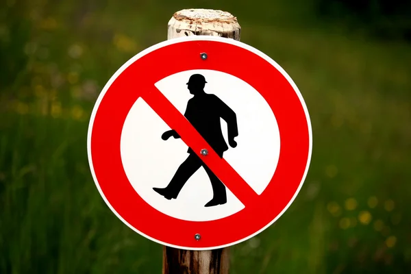 stock image Prohibition Sign