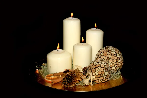 Beautiful advent wreath — Stock Photo, Image