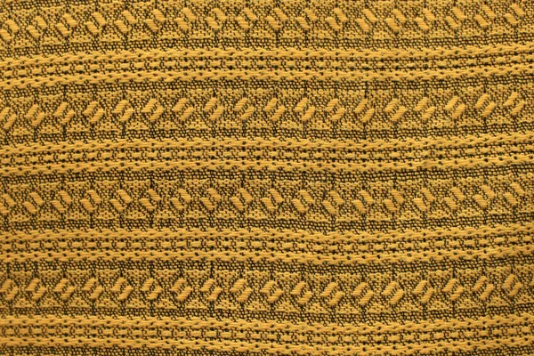 Cubierta de cama amarilla — Foto de Stock