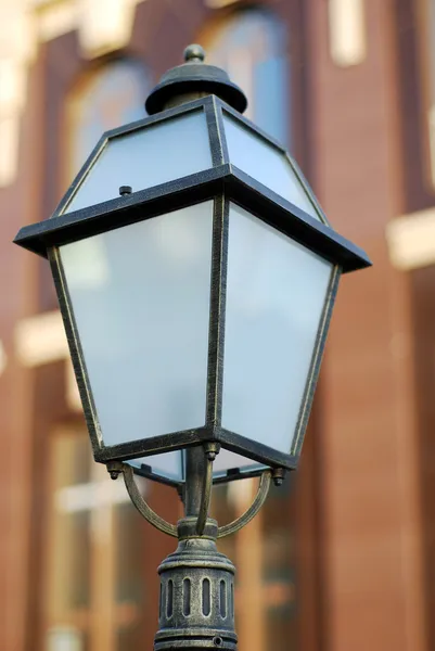 Gyönyörű antik stílusú utcai lámpa — Stock Fotó