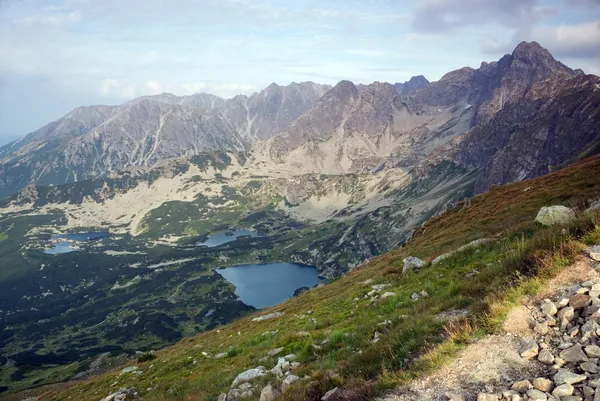 Vista panorámica de las montañas Tatra Fotos De Stock