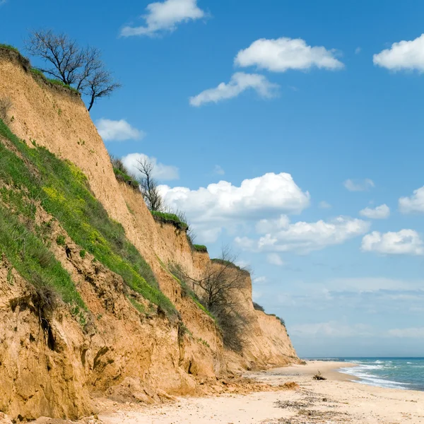 stock image Scenic abrupt coast