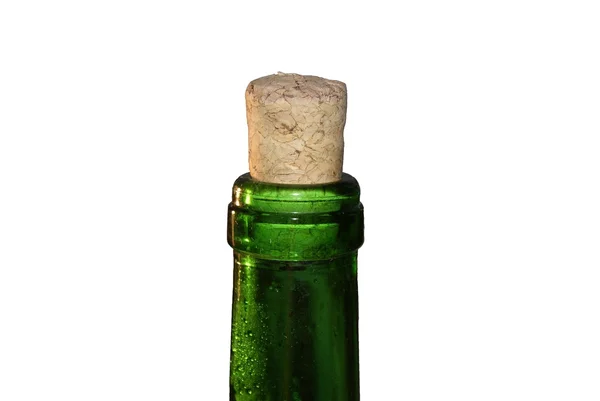 stock image Bottle full of wine