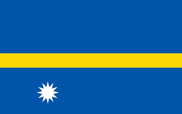 République de Nauru — Image vectorielle
