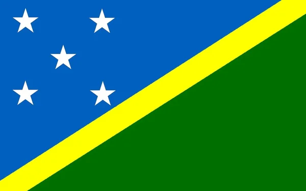 Solomonische Inseln — Stockvektor