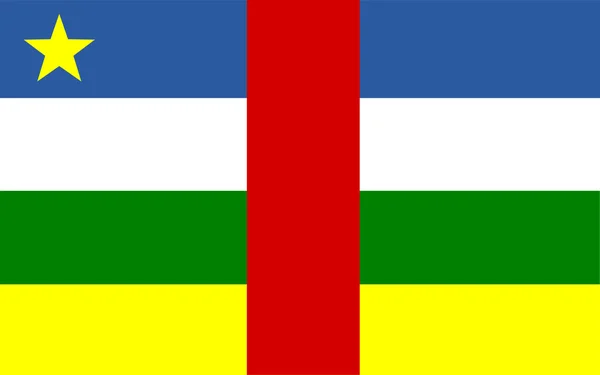 Centralafrikanska republiken — Stock vektor